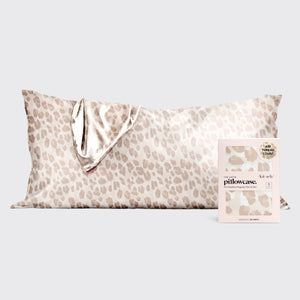 Satin Pillowcase in Leopard 4 pack - King Bundle