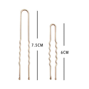 Industrial U Bobby Pins 18pc (Rose Gold) Pro Hair Pro Hair