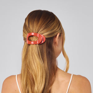 Cherry Flat Cloud Clip - Medium