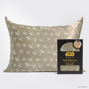 Star Wars™ & Kitsch Satin Pillowcase in Rebel Alliance