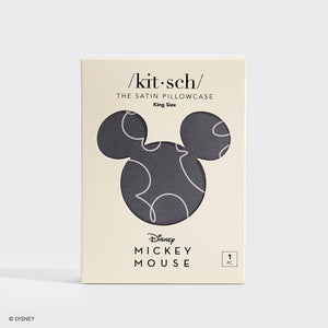 Kitsch x Mickey and Minnie Satin Pillowcase in Mickey Magic - King