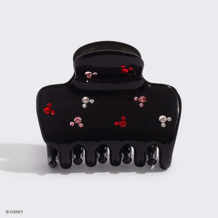 Kitsch x Mickey and Minnie Cloud Claw Clip in Black Rhinestone
