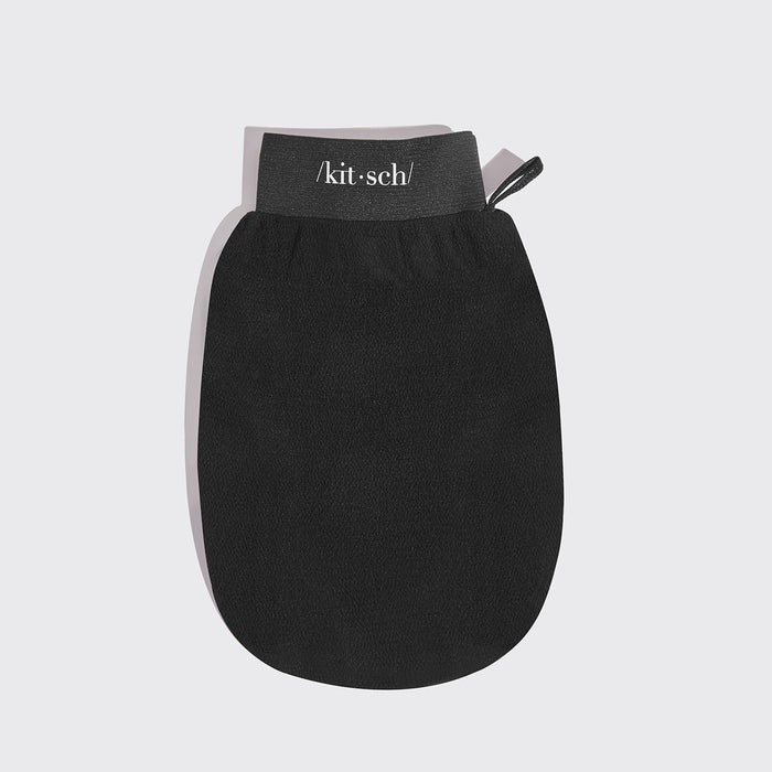 Black & Terracota Exfoliating Gloves 2pc Set