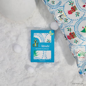 Kitsch x elf Satin Pillowcase in North Pole