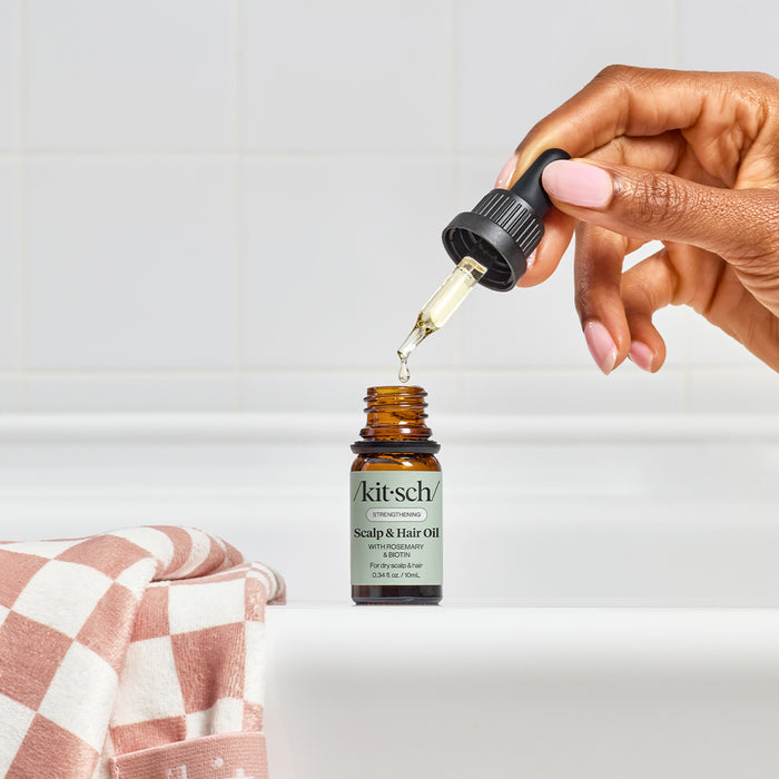 Strengthening Scalp & Hair Oil with Rosemary & Biotin - 0.34fl oz./10mL