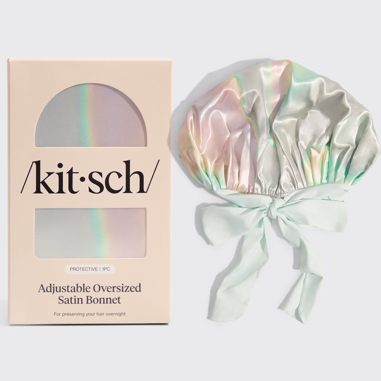 Aura Oversized Satin Bonnet