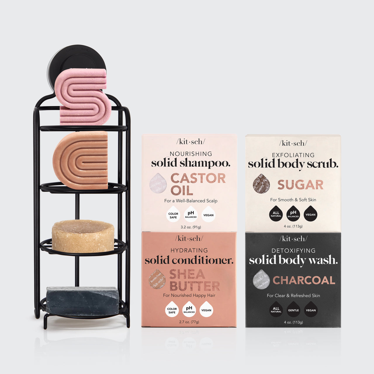 Build Your Own Shampoo & Conditioner with FREE Self-Draining Shower Caddy